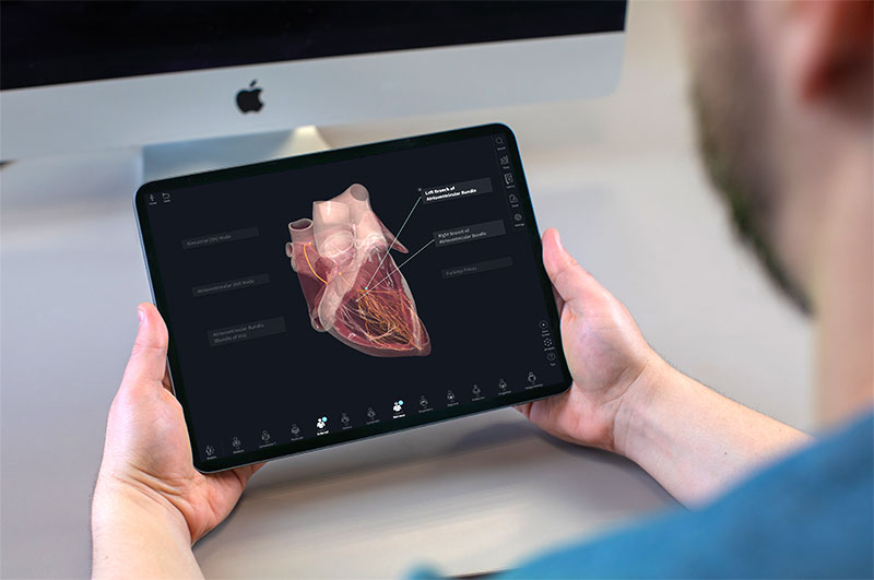 Cardiology Screen on iPad
