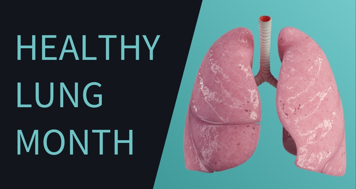 Healthy lungs for October